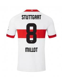 Muži Futbalové oblečenie Stuttgart Enzo Millot #8 2024-25 Krátky Rukáv - Domáci